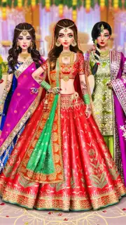 Indian Wedding Dress up games captura 6