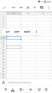 Google Sheets captura 5