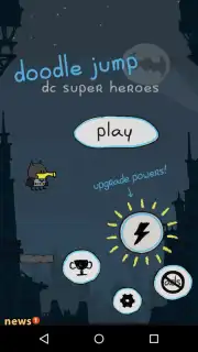 Doodle Jump DC Super Heroes captura 4