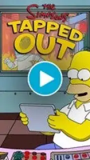 The Simpsons: Tapped Out captura 1