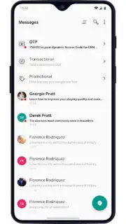 OnePlus Messages captura 4