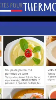 Recettes pour Thermomix captura 7
