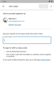Google Classroom captura 15
