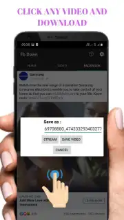 Easy Download Video For Facebok captura 3