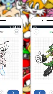 How To Draw The Blue Hedgehog captura 1