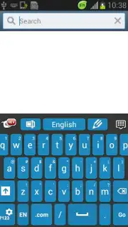 Keyboard for Galaxy S4 captura 6