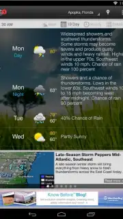 WeatherBug captura 2