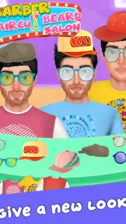 Barber Salon Beard & Hair Game captura 2