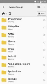 Cx File Explorer captura 3