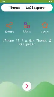 iPhone 15 Pro Max Launcher captura 5