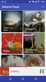 Material Audiobook Player captura 8