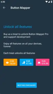 Button Mapper: Remap your keys captura 10