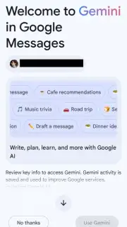 Google Messages captura 1