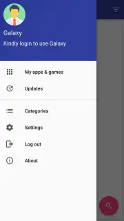 Galaxy App Store captura 1
