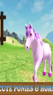 Pony Horse Simulator Kids 3D captura 10
