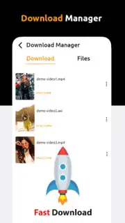 Video Downloader Proxy Browser captura 2