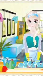 Gina-House Cleaning Games captura 3