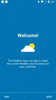 The Weather App captura 3