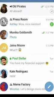BD Messenger captura 1