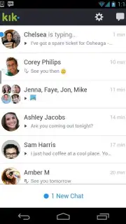 Kik Messenger captura 2