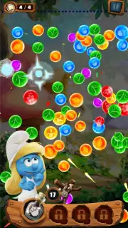Smurfs Bubble Story captura 3