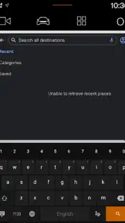 Google Automotive Keyboard captura 4