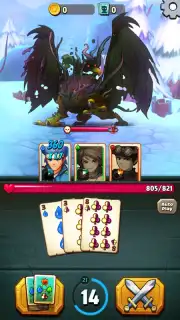 Battlejack: Blackjack RPG captura 10