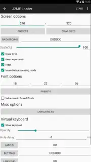 J2ME Loader captura 4