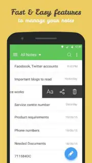 Secure Notes captura 8