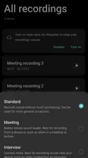 ColorOS Recorder captura 9