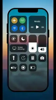 Control Center Simple - iOS Control Center captura 1