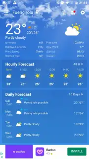 Local Weather Forecast captura 5