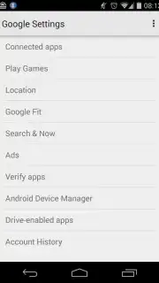 Google Play services captura 20