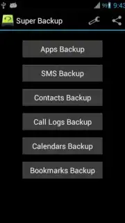 Super Backup: SMS and Contacts captura 3