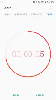 Samsung Clock captura 6
