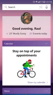 Microsoft Launcher captura 14