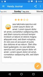 Handy Journal captura 3
