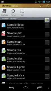 ThinkFree Office Mobile Viewer captura 1