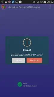 Antivirus Security DU Master captura 3