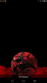 Itachi Live Wallpaper captura 3