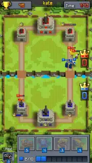 Craft Royale - Clash of Pixels captura 1