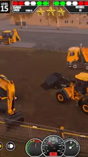 JCB Game Snow Excavator Games captura 3