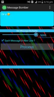 Message Bomber captura 3