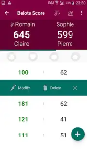 Belote Score captura 3