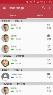 Automatic Call Recorder captura 3