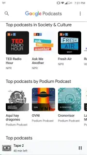 Google Podcasts captura 3