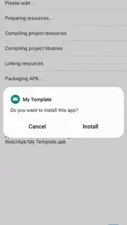 Website to App Converter captura 2
