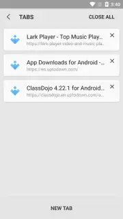 Samsung Internet Lite/Go captura 4
