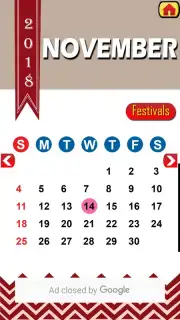 2018 Calendar captura 11