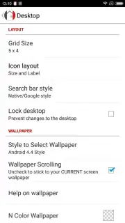 N Launcher captura 3